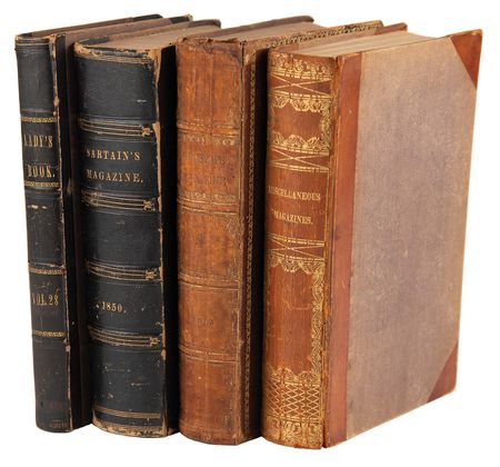 Lot #6129 Edgar Allan Poe: First/Early Appearances of 'A Tale of the Ragged Mountains,' 'Marginalia,' 'Annabel Lee,' and Others - Image 1