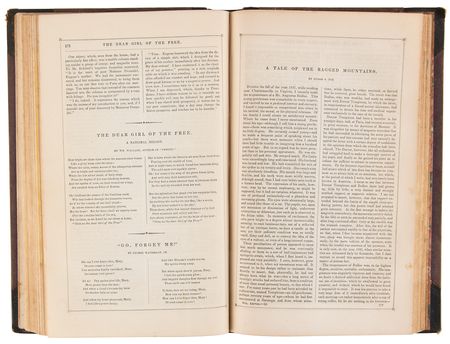 Lot #6129 Edgar Allan Poe: First/Early Appearances of 'A Tale of the Ragged Mountains,' 'Marginalia,' 'Annabel Lee,' and Others - Image 3