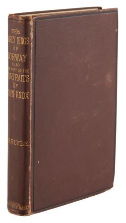 Lot #6166 Thomas Carlyle Signed Book - The Early Kings of Norway - Image 3
