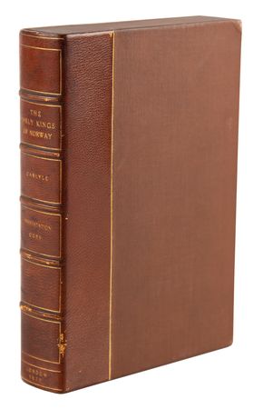 Lot #6166 Thomas Carlyle Signed Book - The Early Kings of Norway - Image 6