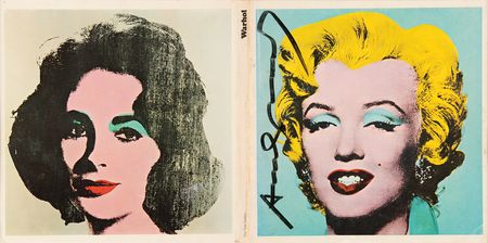Lot #6042 Andy Warhol Signed '1971 Tate Gallery' Dust Jacket - Rare Marilyn Monroe and Elizabeth Taylor Signed Imagery - Image 1