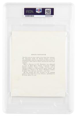 Lot #7460 Roger Bannister Signed Photograph - Image 2