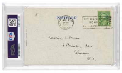 Lot #7087 Harvey Cushing Signature - Image 2