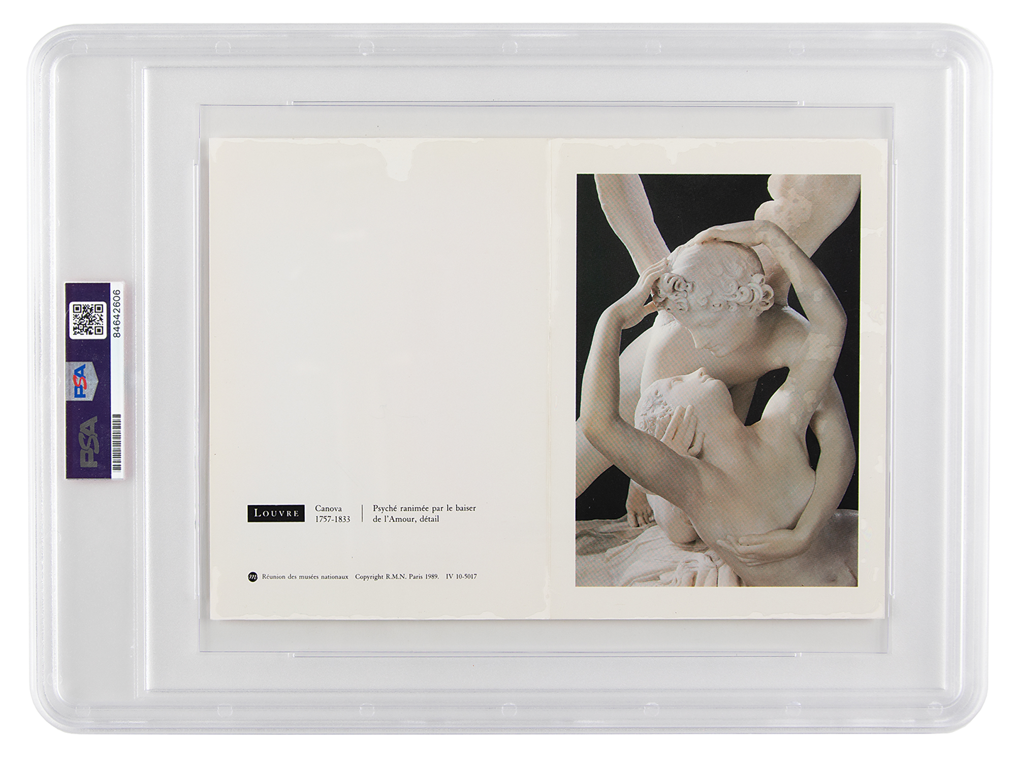 Lot #7074 Elon Musk Signed Greeting Card - PSA NM - MT 8 - Image 2