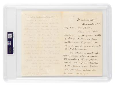 Lot #7113 Samuel Freeman Miller Autograph Letter Signed - Image 2