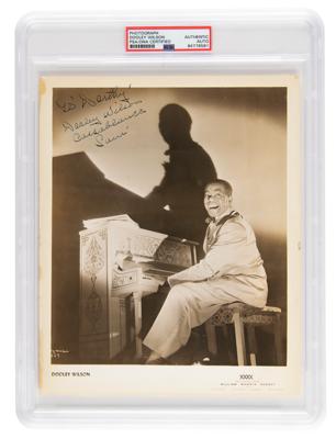Lot #7377 Casablanca: Dooley Wilson Signed