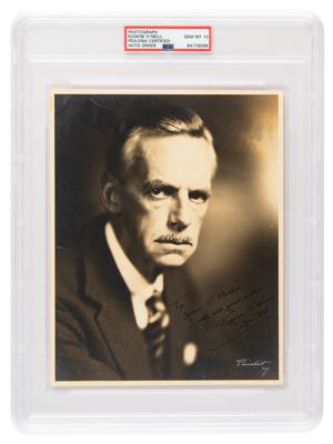 Lot #7224 Eugene O'Neill Signed Photograph - PSA