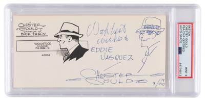 Lot #7193 Chester Gould Original Sketch of Dick