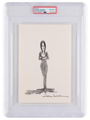 Lot #7185 Charles Addams Original Sketch of