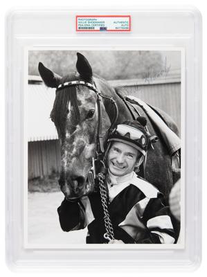 Lot #7518 Willie Shoemaker Signed Photograph
