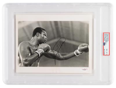 Lot #7488 Larry Holmes Signed Photograph - PSA