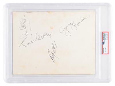Lot #7256 Beatles Signed Photograph - PSA NM-MT 8 - Image 1