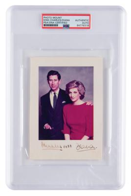 Lot #7066 Princess Diana and King Charles III