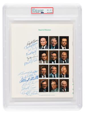 Lot #7108 Ray Kroc and McDonald's Executives