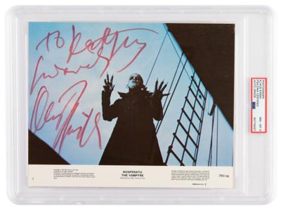 Lot #7414 Klaus Kinski Signed Photograph - PSA