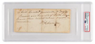 Lot #7012 William Henry Harrison Autograph