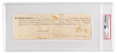 Lot #7007 Thomas Jefferson and James Madison