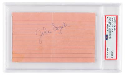 Lot #7382 The Godfather: John Cazale Signature -