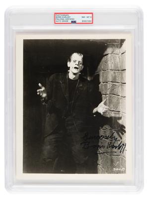 Lot #7387 Boris Karloff Signed Photograph as