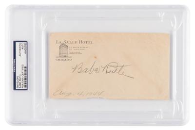 Lot #7451 Babe Ruth Signature - Image 1