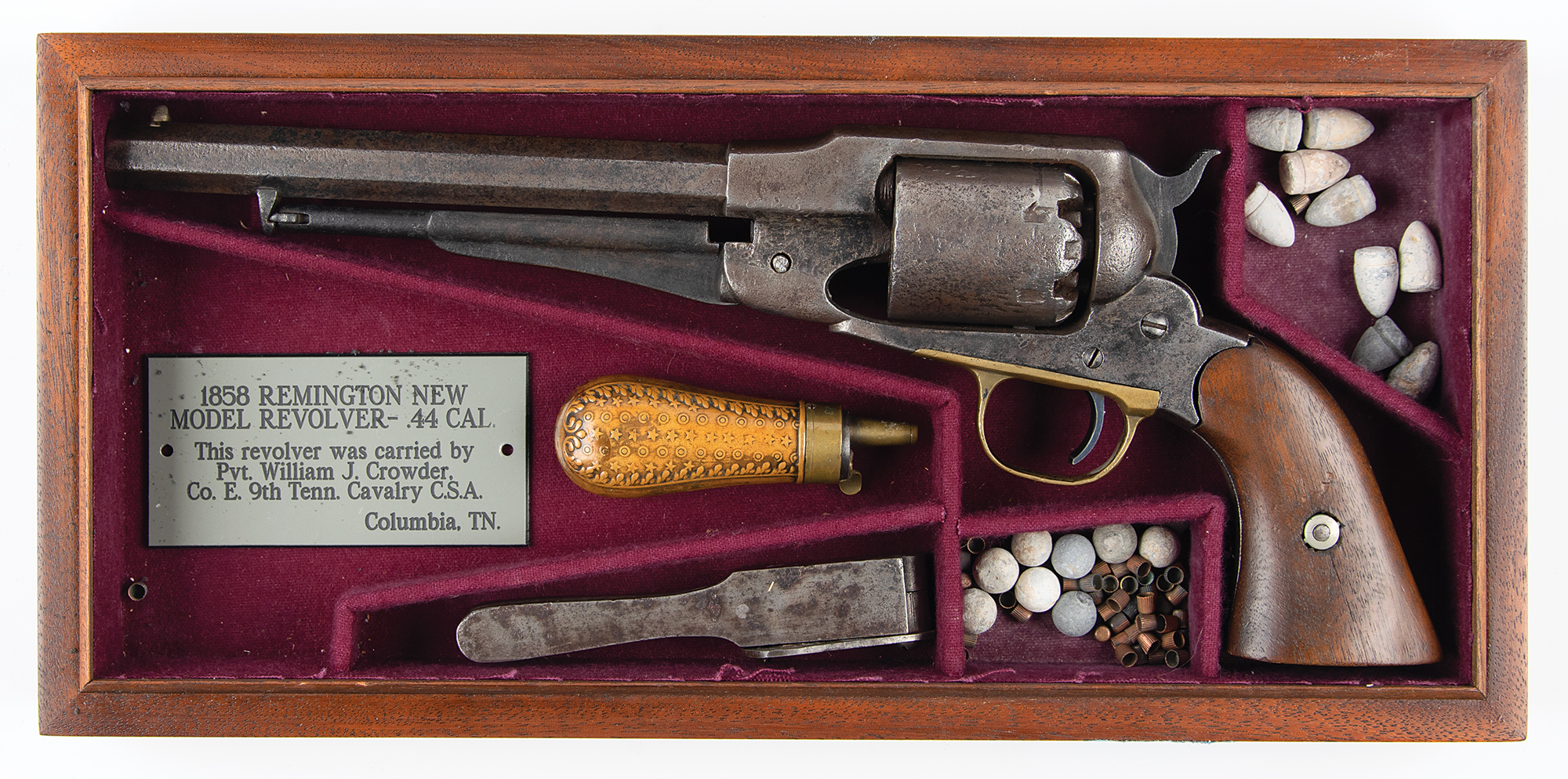Remington New Model Army Cal. 44 リボルバー REMINGTON NEW MODEL .44 CAL ARMY REVOLVER – 1st Alabama Cavalry