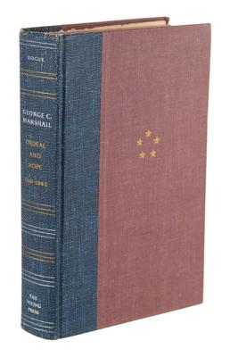 Lot #2168 George C. Marshall Book Presented to General Bruce Palmer - Image 3