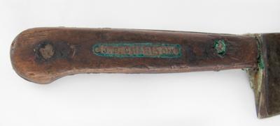 Lot #2114 Indian Fighter John B. Charlton's Knife and Rawhide Sheath - Image 5