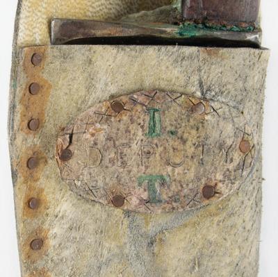 Lot #2114 Indian Fighter John B. Charlton's Knife and Rawhide Sheath - Image 6