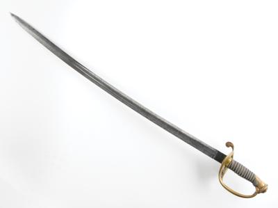 Lot #2104 Fred Mundy's Little Round Top-Used Civil War Sword with Lucius Larrabee Letter Signed - Image 2