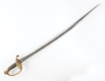 Lot #2104 Fred Mundy's Little Round Top-Used Civil War Sword with Lucius Larrabee Letter Signed - Image 3