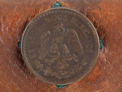 Lot #2116 Whitney .32 Revolver with Mexican Sheriff's Peso Money Belt - Image 8