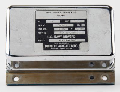 Lot #2237 Polaris Missile Gyro Package - Image 2