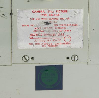 Lot #2228 KB-16A 70mm Night Strike Camera with Capping Shutter - Image 5