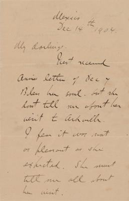 Lot #2079 Joseph Wheeler Autograph Letter Signed - Image 1