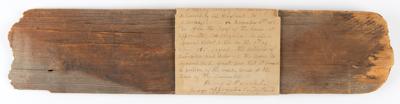 Lot #2081 Appomattox Court House Shingle - Image 1