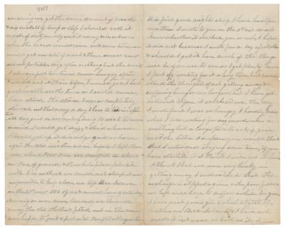 Lot #2074 Union Soldier Prisoner Exchange: John M. Knox Autograph Letter Signed - Image 2