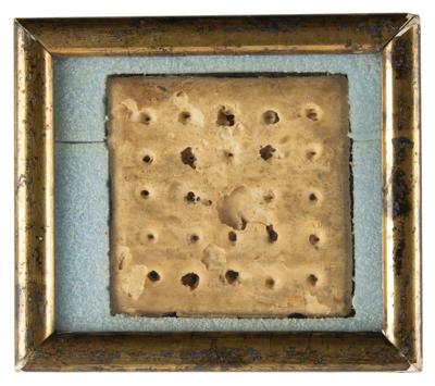 Lot #2026 Civil War Hardtack - Image 1