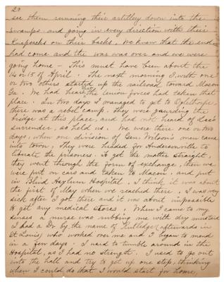 Lot #2010 Andersonville Prison Memoir by Francis C. Curtis - Image 5
