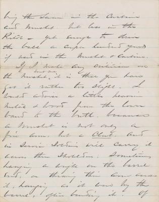 Lot #2064 William T. Sherman Autograph Letter Signed - Image 2