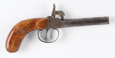 Lot #2108 Civil War Percussion Boot Pistol - Image 1