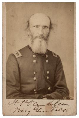 Lot #2078 Horatio P. Van Cleve Twice-Signed Photograph - Image 1