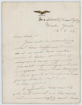 Lot #2124 Roy Brown Autograph Letter Signed - Image 1