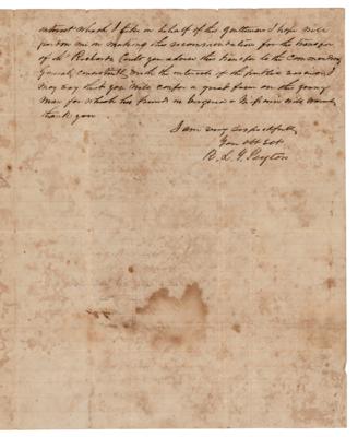 Lot #2032 Confederate Generals (3) Signed Items - Image 2