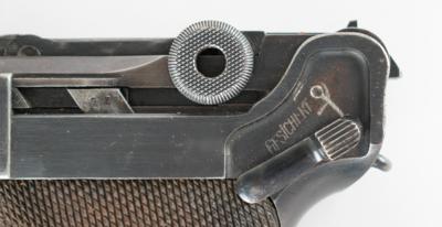 Lot #2186 WWII German P.08 Luger Pistol by Mauser with Holster - Image 7