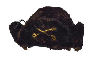 Lot #2117 Indian Wars-Era Bearskin Coat, Gauntlets, and Hat - Image 6