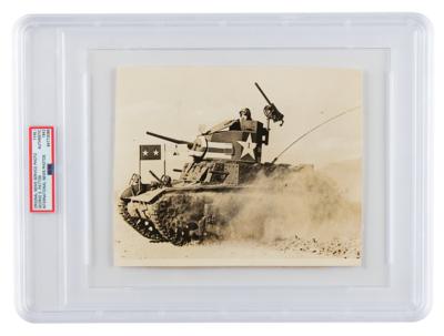 Lot #2175 George S. Patton Original 'Type I' Photograph - Image 1