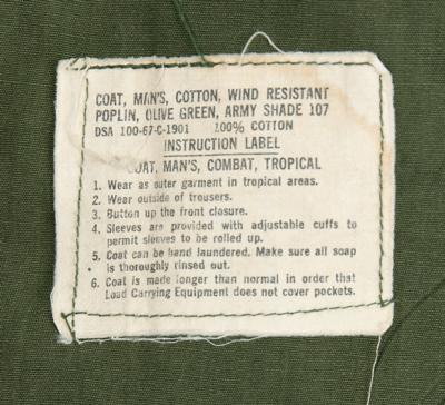Lot #2208 William P. Yarborough's U.S. Army Field Jacket - Image 4