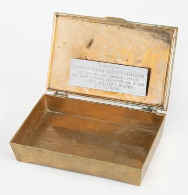 Lot #2206 William P. Yarborough's Special Forces Cigar Case - Image 2