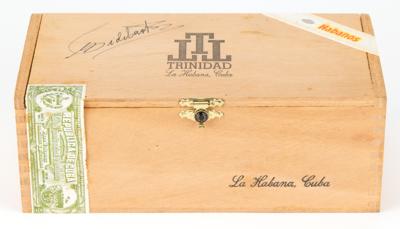 Lot #2218 Fidel Castro Signed Cigar Box - Image 6