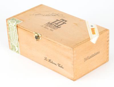Lot #2218 Fidel Castro Signed Cigar Box - Image 7